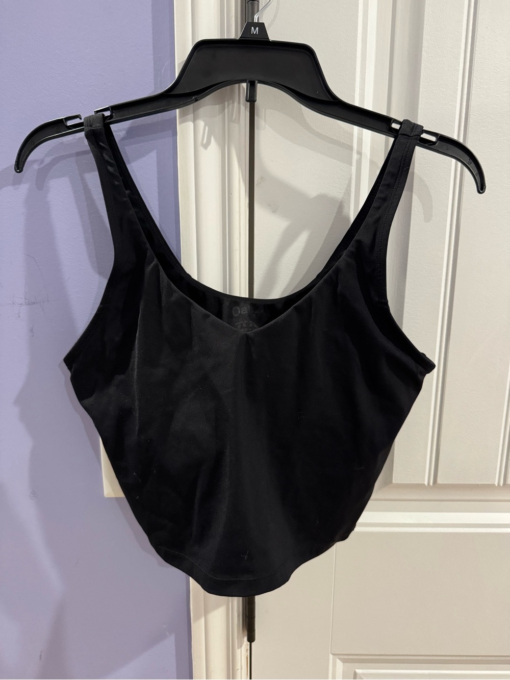 Women's Black Scoop Neck Tank Top